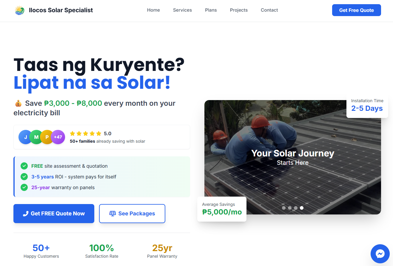 Ilocos Solar Specialist